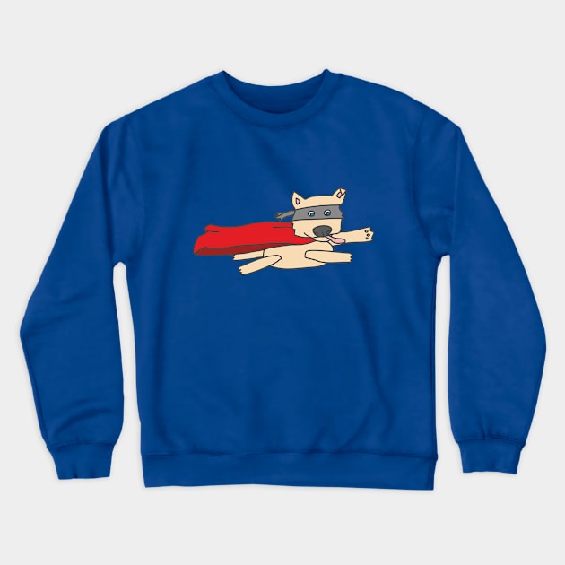 Super dog Crewneck Sweatshirt by blukki